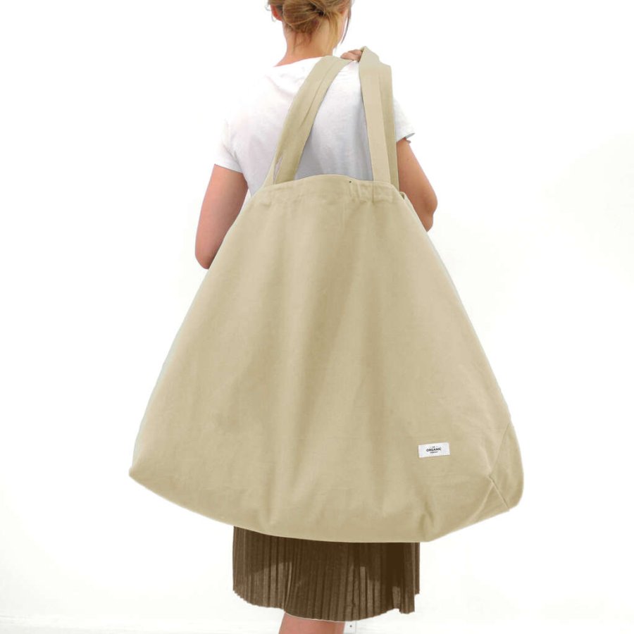 The Organic Company Taske 45x90 cm, Pale Honey