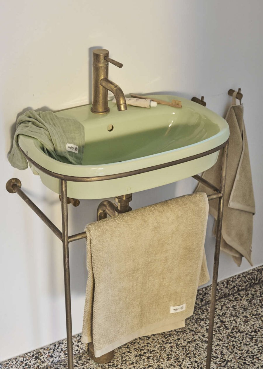 The Organic Company MILD Badehndklde 70x140 cm, Pale Honey