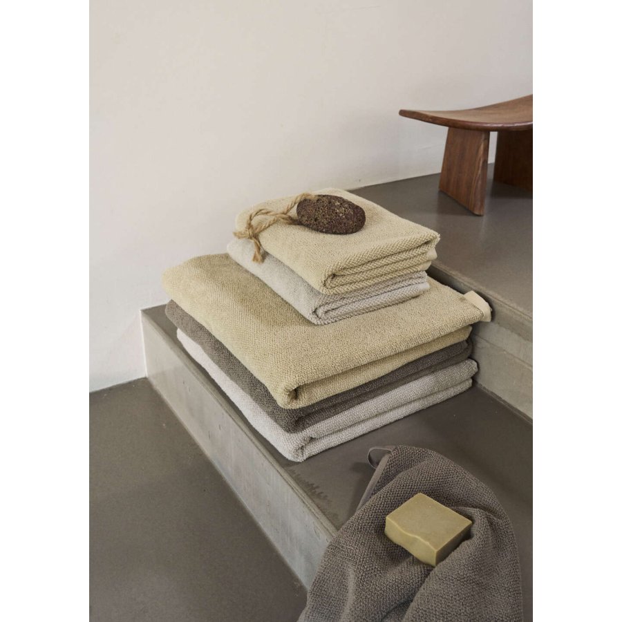 The Organic Company MILD Badehndklde 70x140 cm, Pale Honey