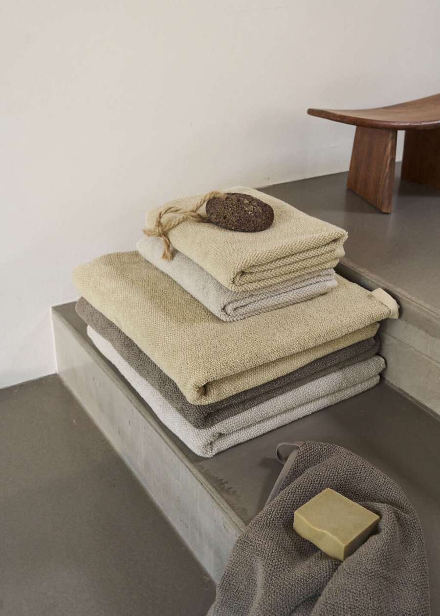 The Organic Company MILD Hndklde 50x80 cm, Pale Honey