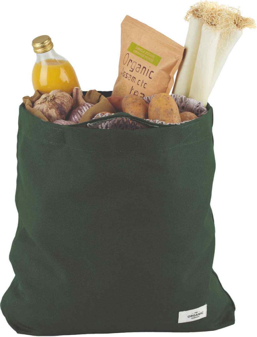 The Organic Company Taske 34x40 cm, Dark Green