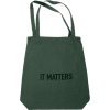 The Organic Company Genanvendelig Indkbsnet 50x35 cm, Dark Green