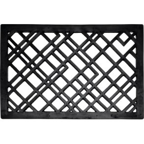 Tica Copenhagen Lines Fu�matte 40x60 cm, Schwarz