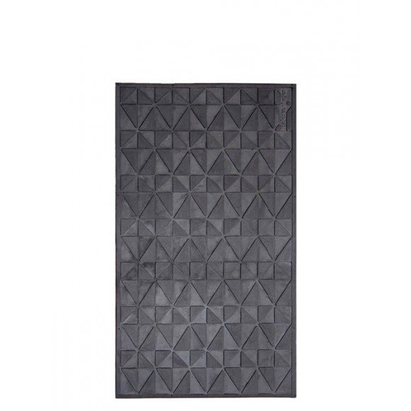 Tica Copenhagen Dreieck Fumatte 45x75 cm, Schwarz