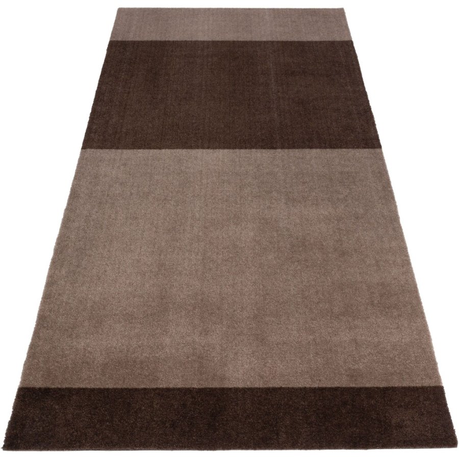 Tica Copenhagen Stripes Horizon Matte 90x200 cm, Sand/Braun