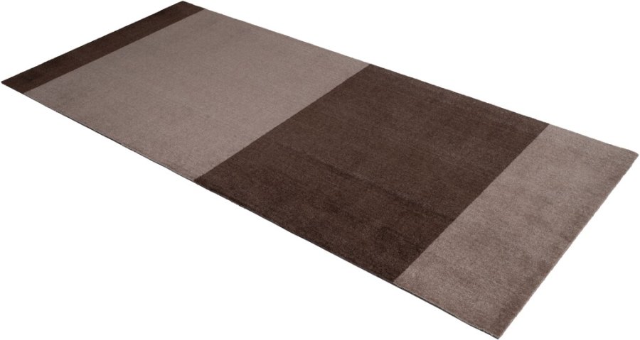 Tica Copenhagen Stripes Horizon Matte 90x200 cm, Sand/Braun