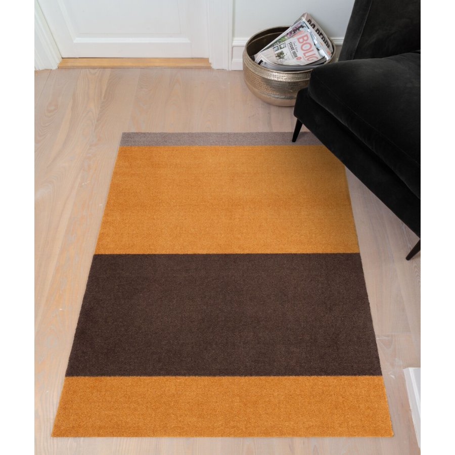 Tica Copenhagen Stripes Horizon Mtte 67x120 cm, Dijon/brun/sand