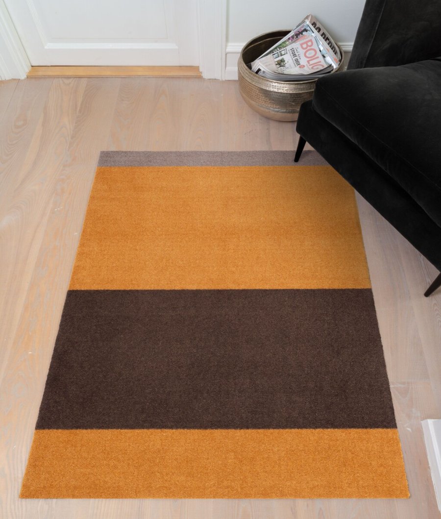Tica Copenhagen Stripes Horizon Mtte 67x120 cm, Dijon/brun/sand