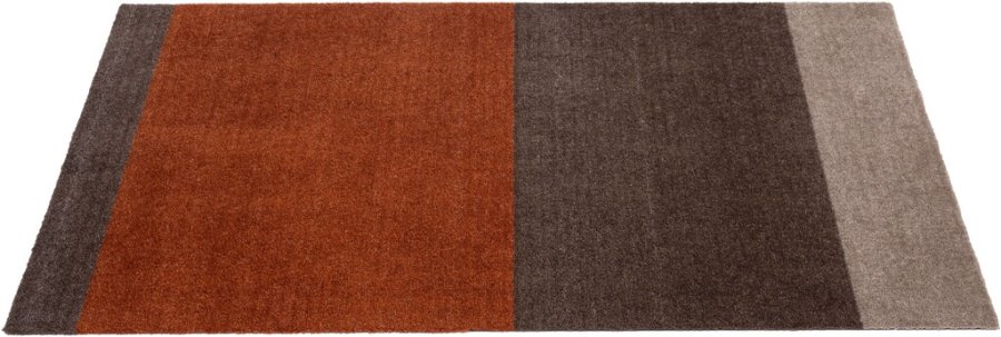 Tica Copenhagen Stripes Horizon Matte 67x120 cm, Sand/Braun/Terracota