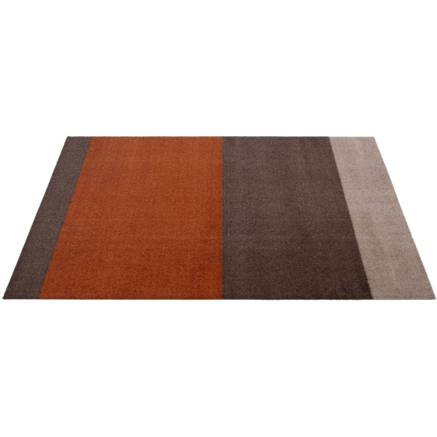 Tica Copenhagen Stripes Horizon Matte 90x130 cm, Sand/Braun/Terracota