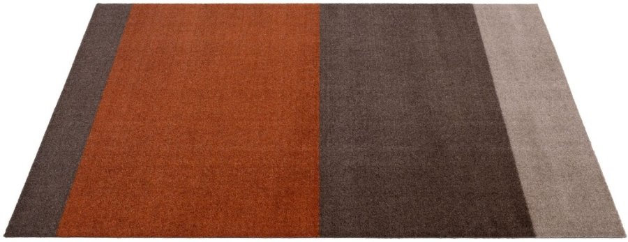 Tica Copenhagen Stripes Horizon Matte 90x130 cm, Sand/Braun/Terracota