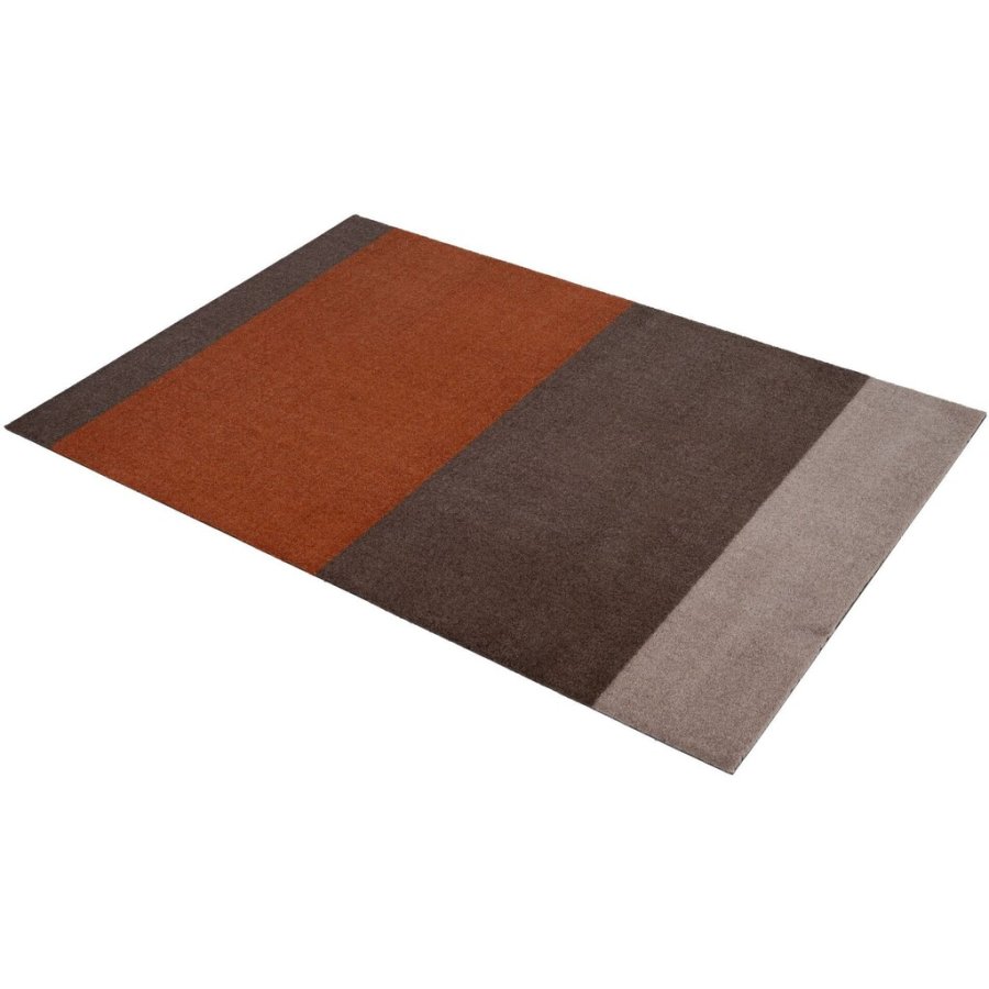 Tica Copenhagen Stripes Horizon Matte 90x130 cm, Sand/Braun/Terracota