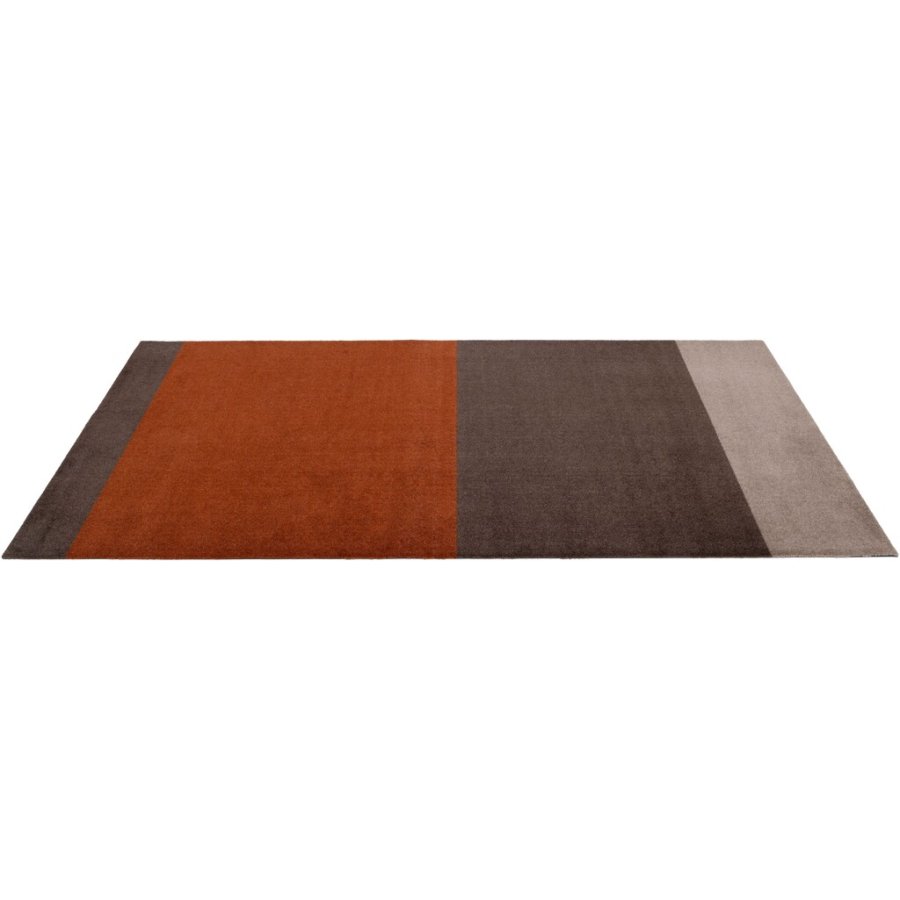 Tica Copenhagen Stripes Horizon Matte 90x200 cm, Sand/Braun/Terracota