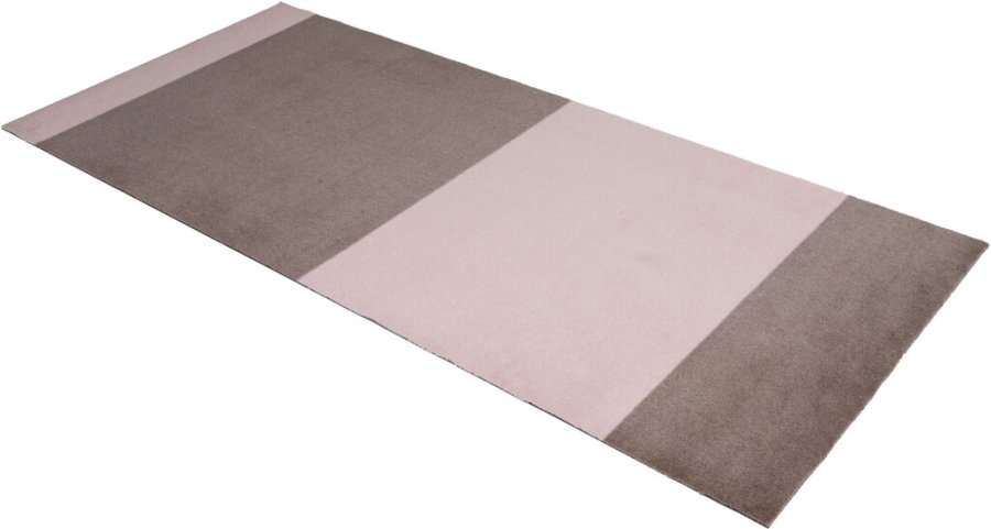 Tica Copenhagen Stripes Horizon Matte 90x200 cm, Sand/Rosa