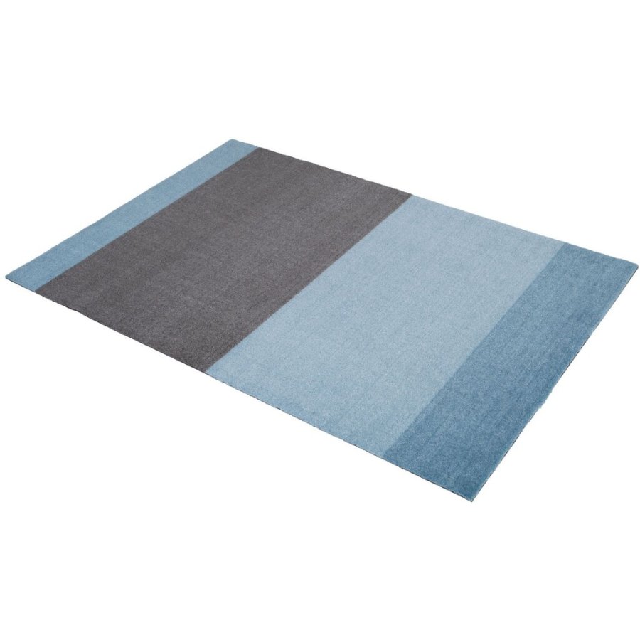 Tica Copenhagen Stripes Horizon Matte 90x130 cm, Blau/Stahlgrau