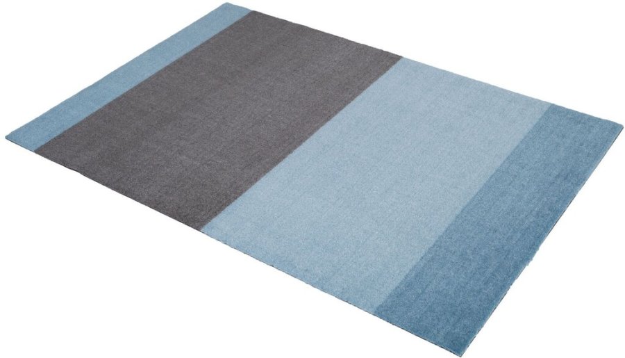 Tica Copenhagen Stripes Horizon Matte 90x130 cm, Blau/Stahlgrau