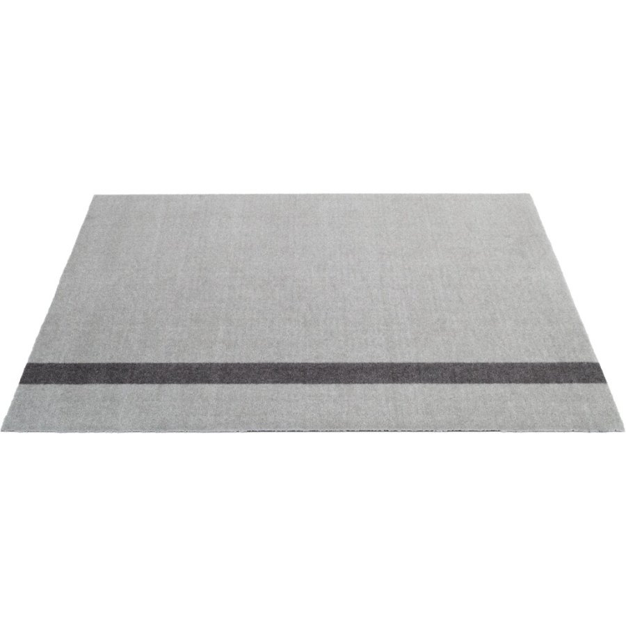 Tica Copenhagen Stripe Vertical Mtte 90x130 cm, Lysegr/steelgrey