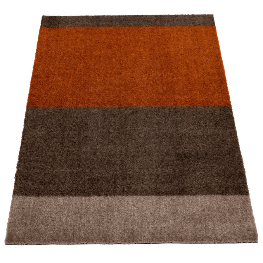 Tica Copenhagen Stripes Matte 60x90 cm, Sand/Braun/Terracota