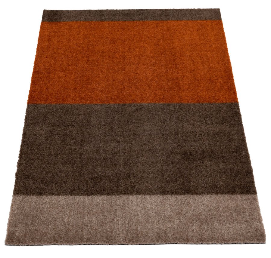 Tica Copenhagen Stripes Matte 60x90 cm, Sand/Braun/Terracota