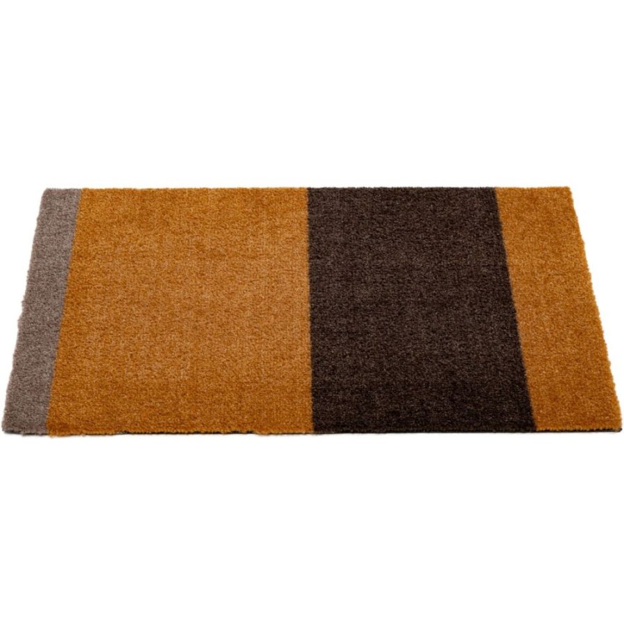 Tica Copenhagen Stripes Bodenmatte 40x60 cm, Dijon/Braun/Sand