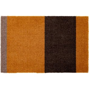 Tica Copenhagen Stripes Bodenmatte 40x60 cm, Dijon/Braun/Sand