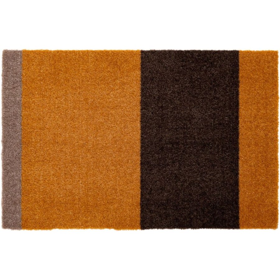 Tica Copenhagen Stripes Bodenmatte 40x60 cm, Dijon/Braun/Sand