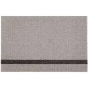 Tica Copenhagen Stripes Vertikal Bodenmatte 40x60 cm, Steelgrey
