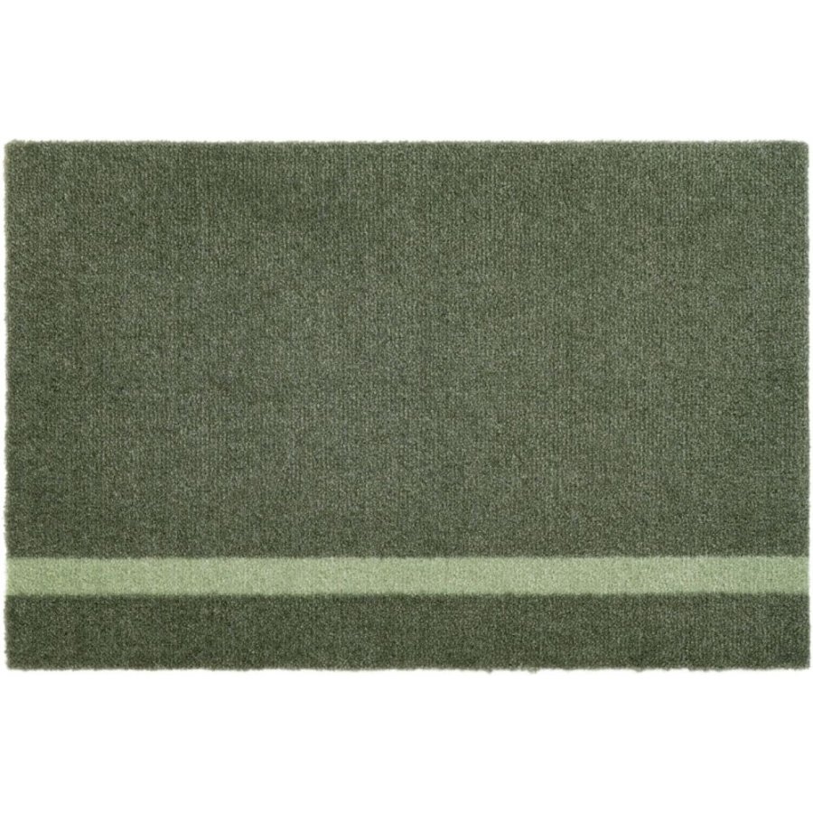 Tica Copenhagen Stripes Vertikal Bodenmatte 40x60 cm, Gr&uuml;n