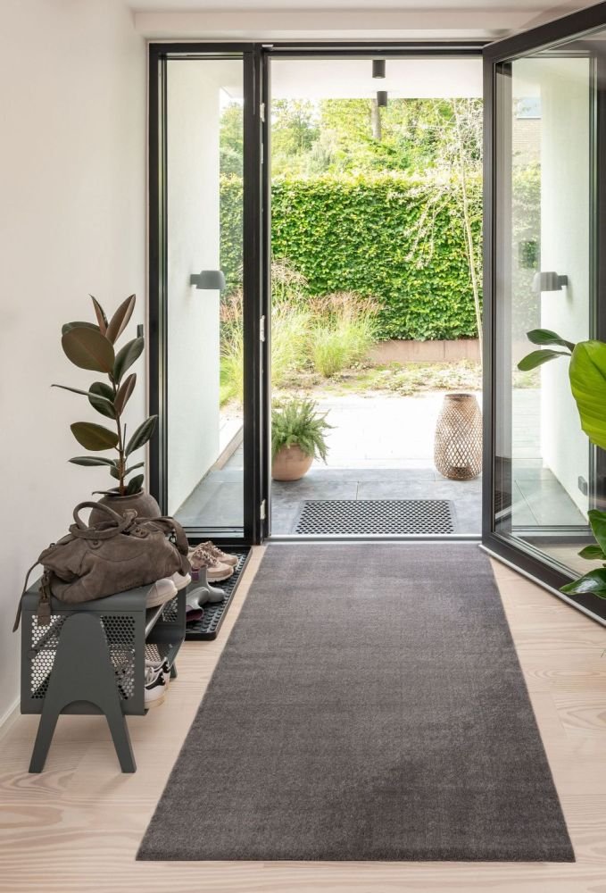 Tica Copenhagen Uni Color Smudsm�tte 110x200 cm, Steelgrey