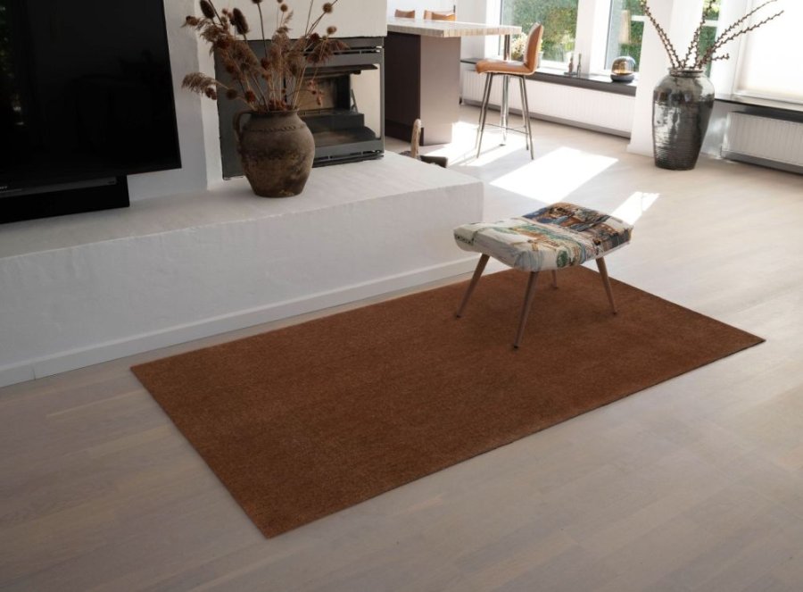 Tica Copenhagen Uni Color Smudsm�tte 110x200 cm, Cognac