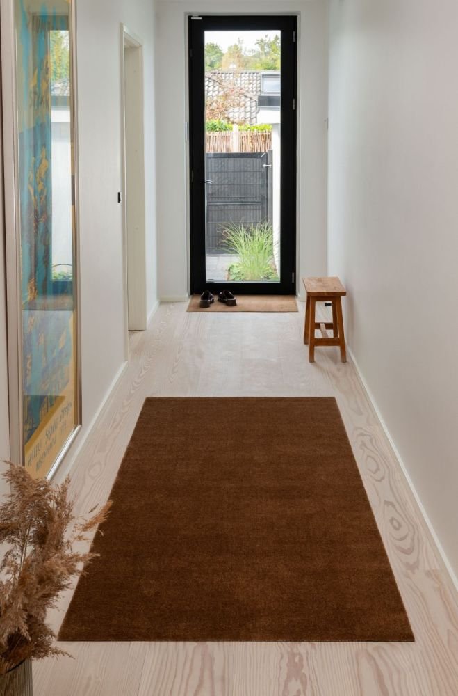 Tica Copenhagen Uni Color Smudsm�tte 110x200 cm, Cognac