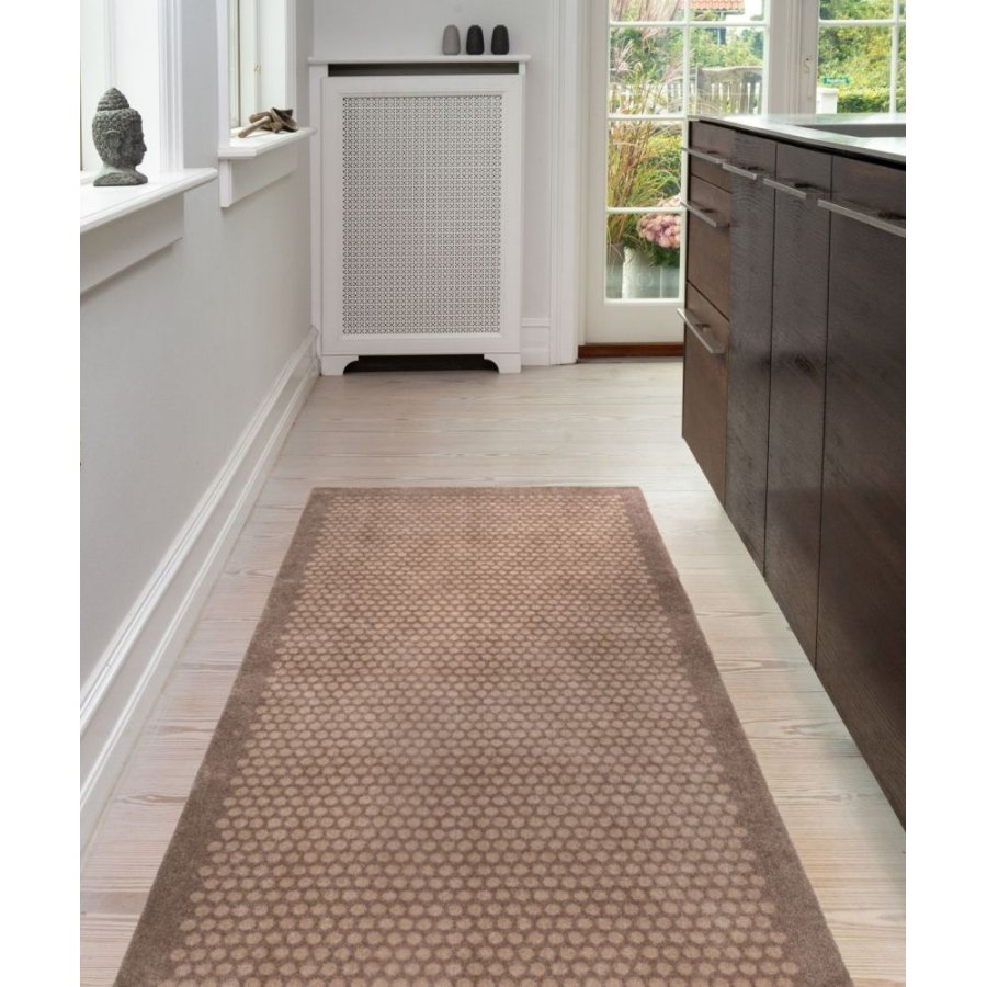 Tica Copenhagen Dot Schmutzfangmatte 100x300 cm, Sand
