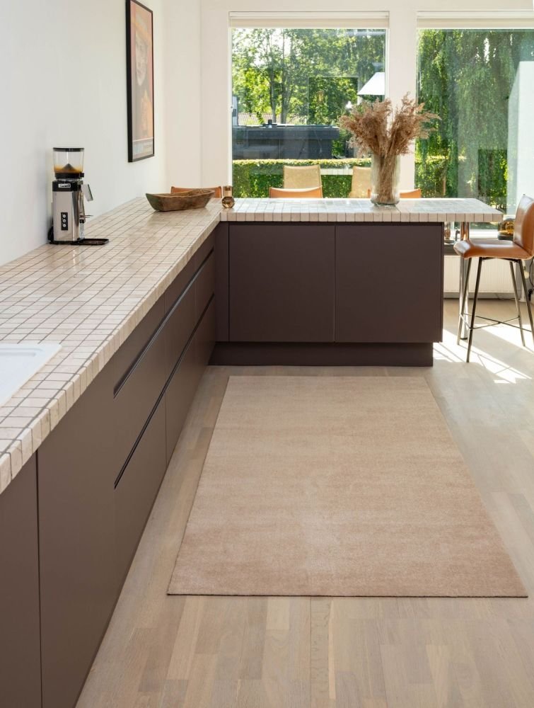 Tica Copenhagen Uni Color Schmutzfangmatte 110x200 cm, Ivory