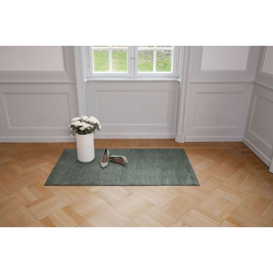 Tica Copenhagen Uni Color Smudsm�tte 110x200 cm, Dusty Green