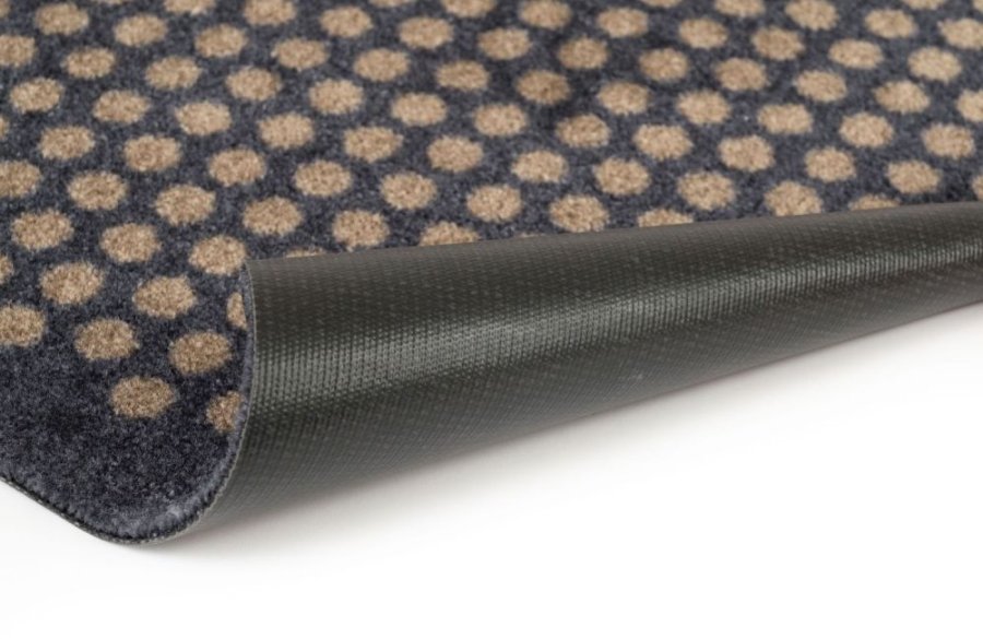 Tica Copenhagen Dot Schmutzfangmatte 40x60 cm, Blaugrau/Sand