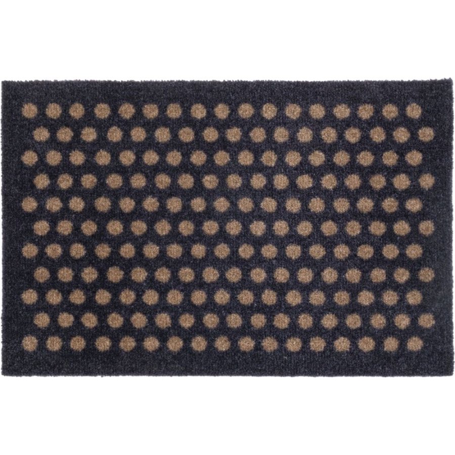 Tica Copenhagen Dot Schmutzfangmatte 40x60 cm, Blaugrau/Sand