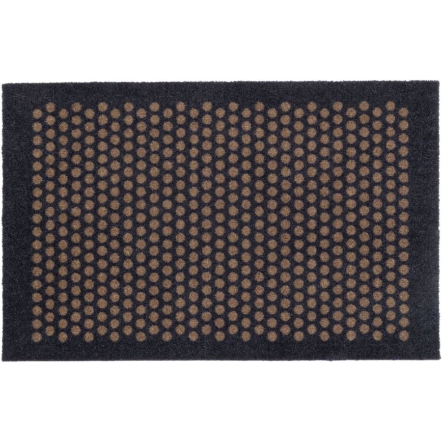 Tica Copenhagen Dot Schmutzfangmatte 60x90 cm, Blaugrau/Sand