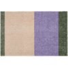 Tica Copenhagen Stripes Horisontal Gulvmtte 40x60 cm, Lilla/Ivory/Grn