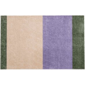 Tica Copenhagen Stripes Horizontal Matte 60x90 cm, Lila/Ivory/Grn