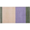 Tica Copenhagen Stripes Horisontal Gulvmtte 67x120 cm, Lilla/Ivory/Grn