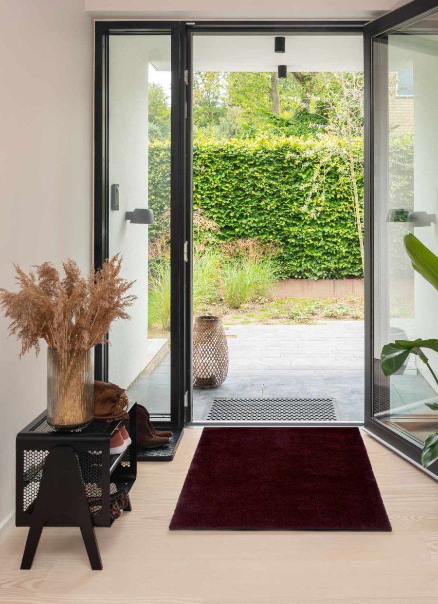 Tica Copenhagen Uni Color Smudsmtte 90x130 cm, Bordeaux