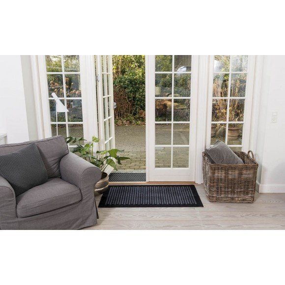 Tica Copenhagen Dot Smudsmtte 67x120 cm, Sort