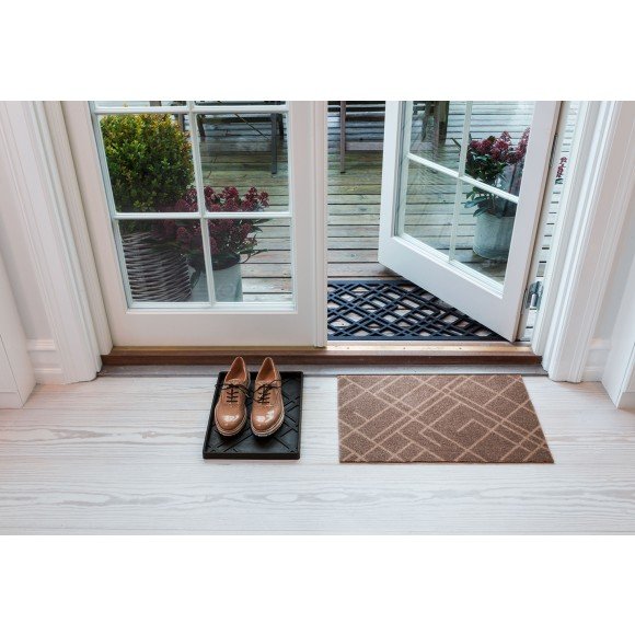 Tica Copenhagen Lines Drmtte 45x75 cm, Sort