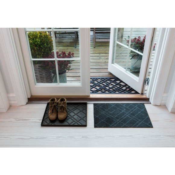 Tica Copenhagen Lines Drmtte 45x75 cm, Sort