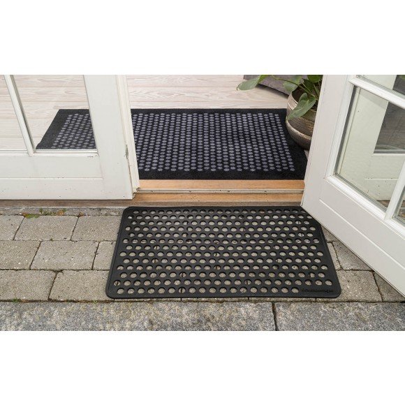 Tica Copenhagen Dot Smudsmtte 45x75 cm, Sort