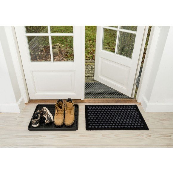 Tica Copenhagen Dot Smudsmtte 60x90 cm, Sort