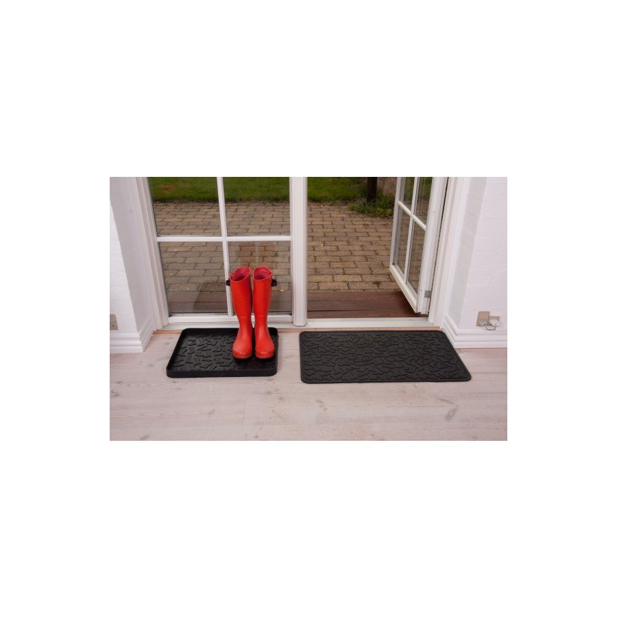 Tica Copenhagen Shoewear Drmtte 45x75 cm, Sort