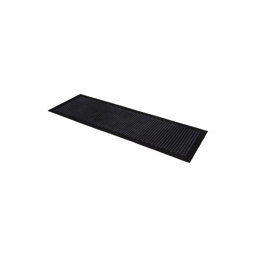 Tica Copenhagen Dot Smudsmtte 67x200 cm, Sort