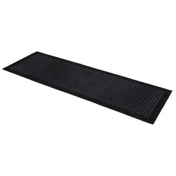 Tica Copenhagen Dot Smudsmtte 67x200 cm, Sort