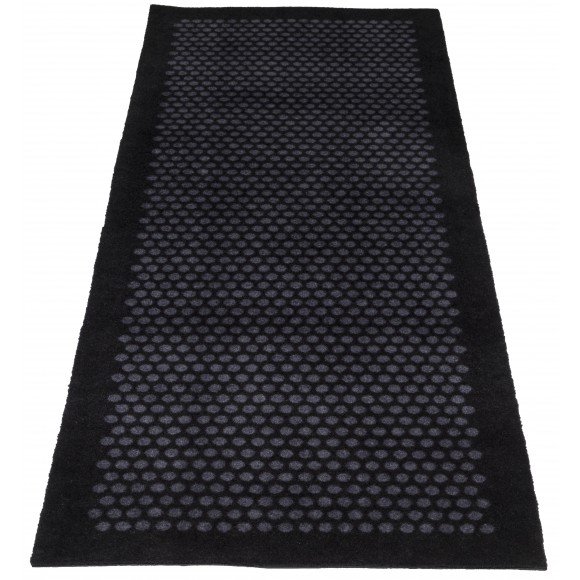 Tica Copenhagen Dot Smudsmtte 67x200 cm, Sort
